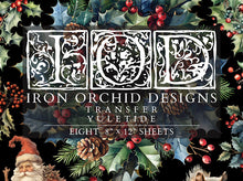 Load image into Gallery viewer, Yuletide (8” x 12” Pad) IOD - Iron Orchid Designs - *LIMITED RELEASE*