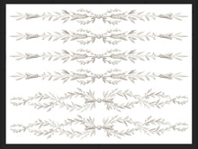 Load image into Gallery viewer, Trompe l’oeil Laurel IOD Paint Inlay