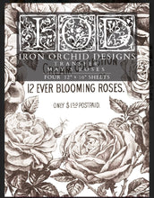 Load image into Gallery viewer, May’s Roses IOD Decor Transfer