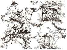 Load image into Gallery viewer, Petits Parasols IOD Paint Inlay