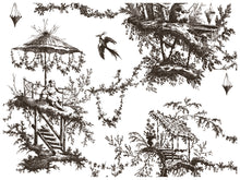 Load image into Gallery viewer, Petits Parasols IOD Paint Inlay