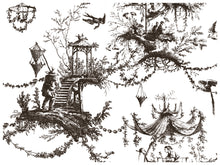 Load image into Gallery viewer, Petits Parasols IOD Paint Inlay