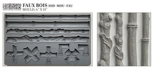 Faux Bois Decor Mould