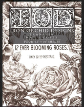Load image into Gallery viewer, May’s Roses IOD Decor Transfer
