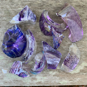 Glass Chips Purple (4 oz)