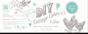 Cottage Color Vintage Mint DIY Paint