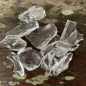 Glass Chips Clear (3 oz)