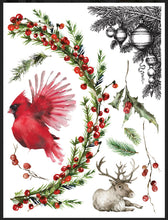 Load image into Gallery viewer, Christmas Valley Transfer Set (12&quot; x 16&quot; Pad) by IOD - Iron Orchid Designs - *LIMITED RELEASE*
