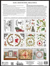 Load image into Gallery viewer, Christmas Valley Transfer Set (12&quot; x 16&quot; Pad) by IOD - Iron Orchid Designs - *LIMITED RELEASE*
