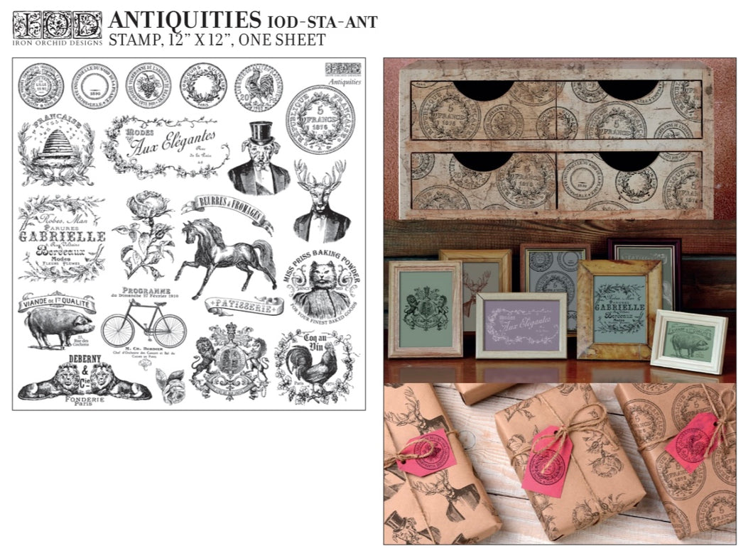 IOD Antiquities Decor Stamp